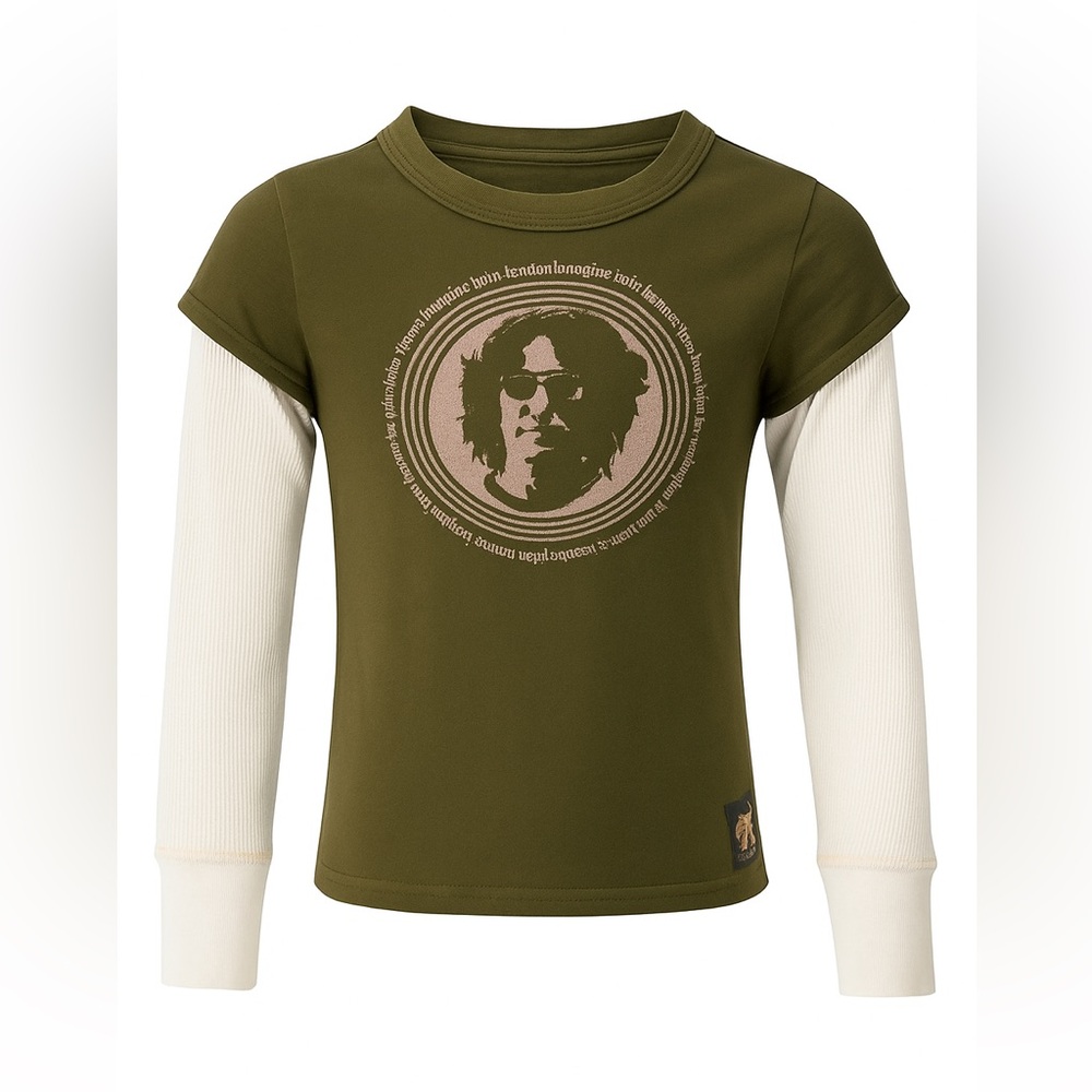 Trunk LTD Limited John Lennon Yoko Ono The Beatles Long Sleeve Youth Sm